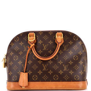 Louis Vuitton Alma Handbag Canvas Pm #227936L12B